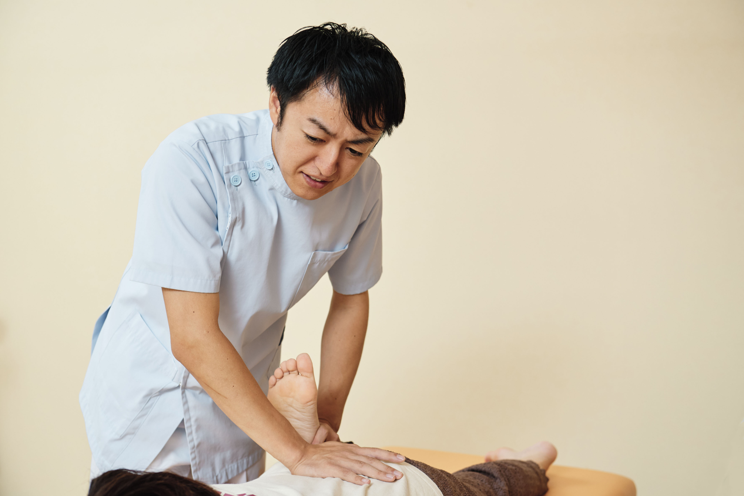 腸腰筋へのアプローチ