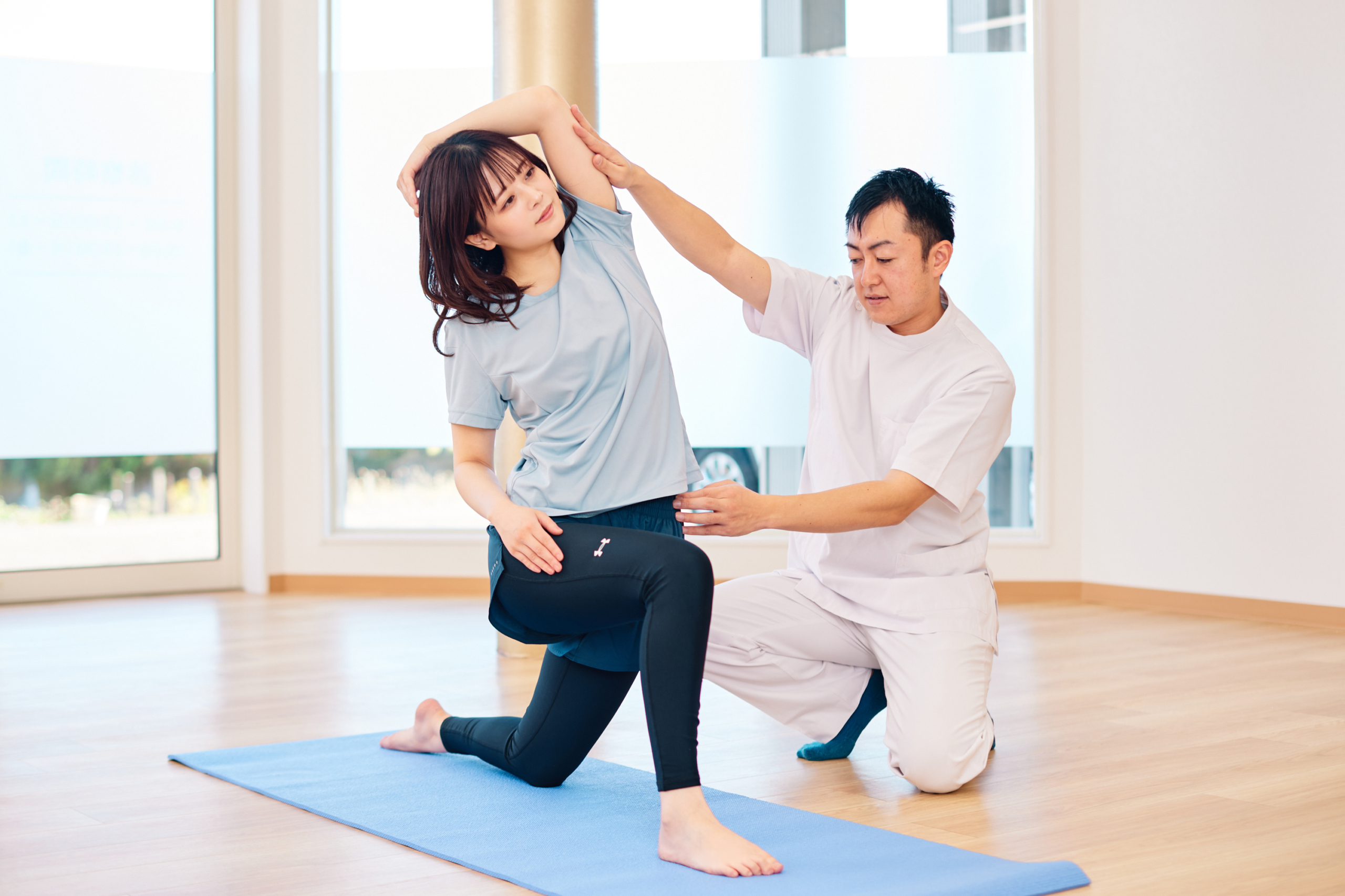 三条市の接骨院：清潔感のある内装